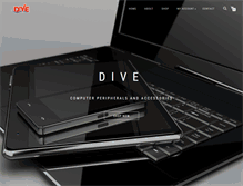 Tablet Screenshot of dive.com