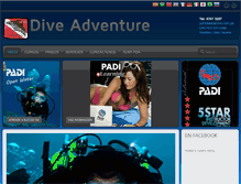 Tablet Screenshot of dive.com.pa